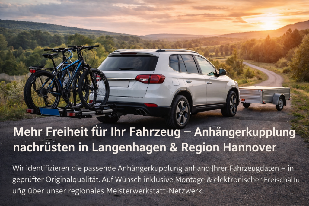 Anhängerkupplung Nachrüstung in Langenhagen bei Reich Autoteile - Montage und Freischaltung möglich